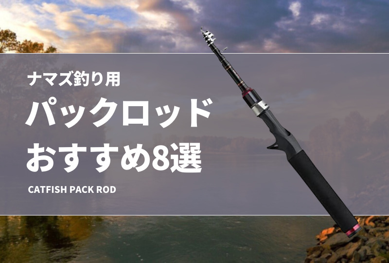 ナマズ釣り用パックロッドおすすめ9選！選び方も紹介