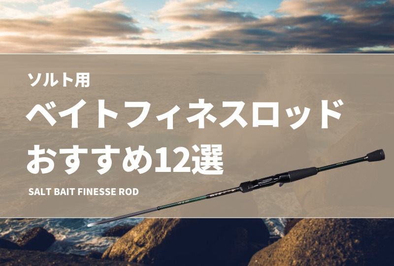 ソルト用ベイトフィネスロッドおすすめ12選！海対応の安いロッド