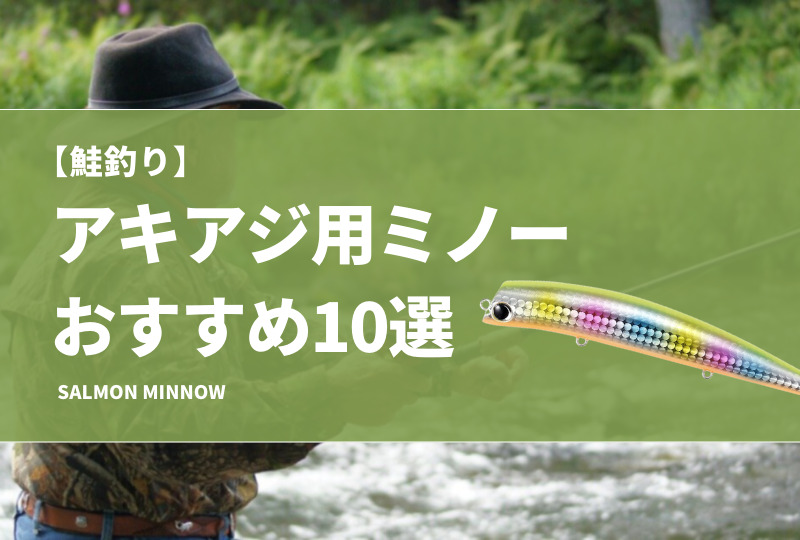 鮭釣り】アキアジ用ミノーおすすめ10選！釣れる色（カラー）の選び方も