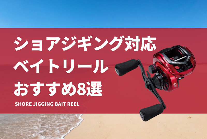 ショアジギング対応ベイトリールおすすめ8選！コスパが良い安い