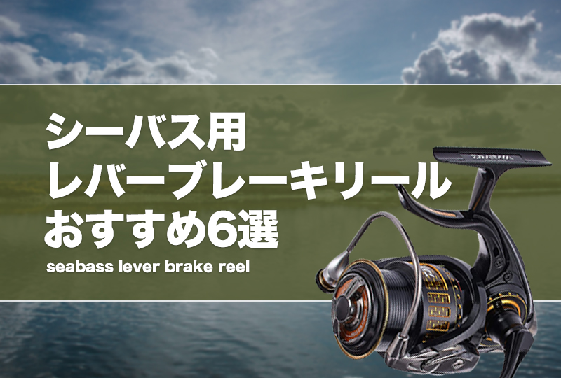 春先取りの シーバス用レバーブレーキリールおすすめ6選！必要性やメリット リール