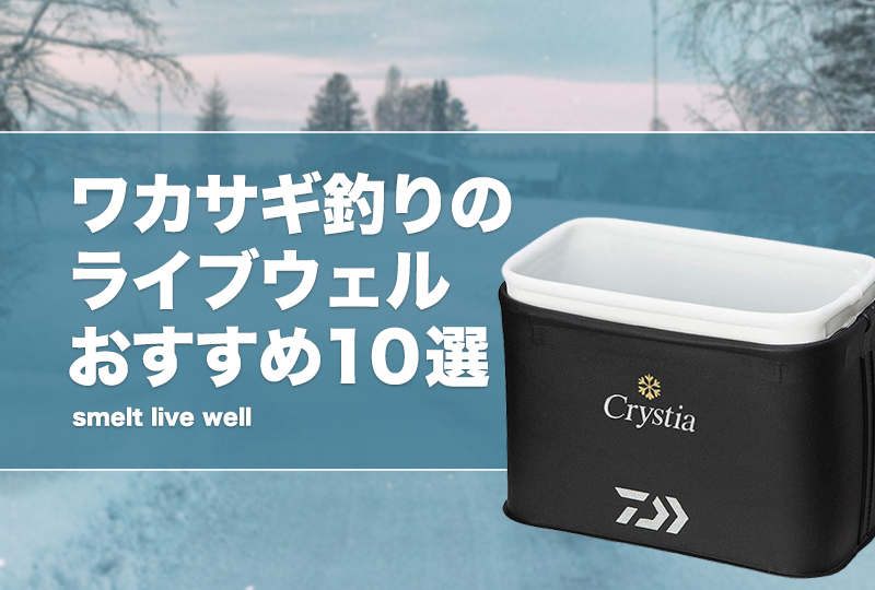 クリスティア 活かしバッカン G21(B) ブラック ダイワ ワカサギ