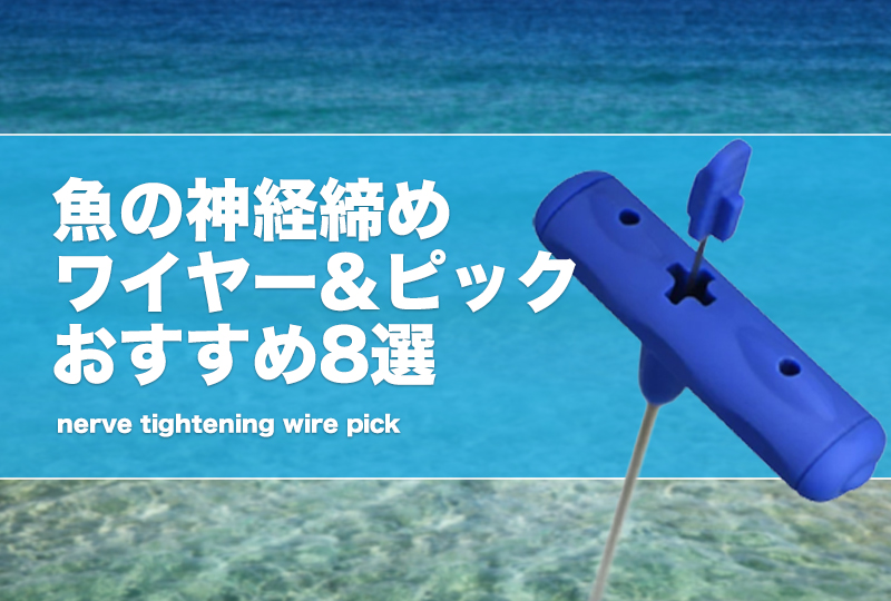 魚の神経締めワイヤー&ピックおすすめ8選！長さや太さ等の選び方