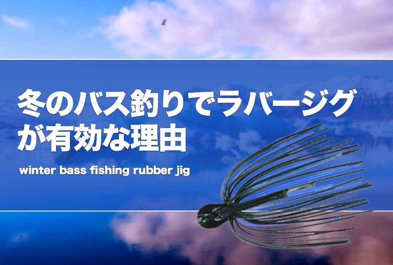 冬のバス釣りでラバージグが有効な理由！釣れるラバジ！ | タックルノート
