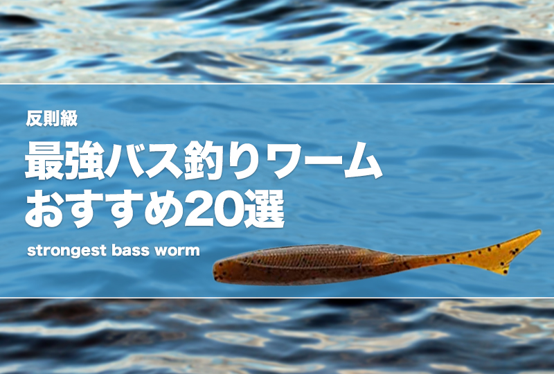 反則級？最強バス釣りワームおすすめ20選！ | タックルノート