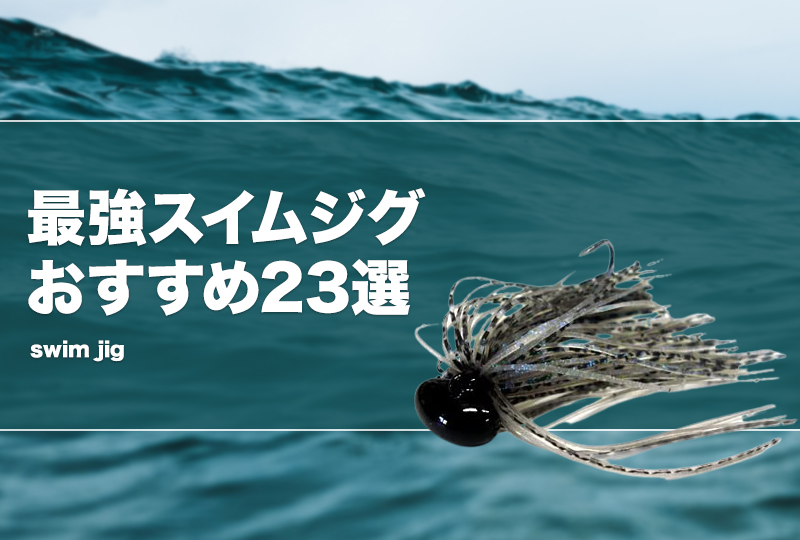 最強スイムジグおすすめ23選！使い方や重さ・色選びを解説