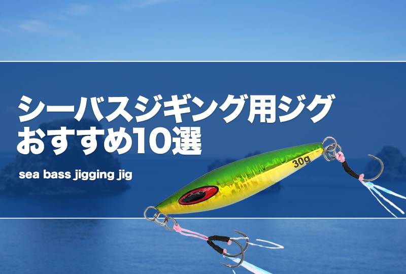 シーバスジギング用ジグおすすめ10選！重さやカラー等を解説