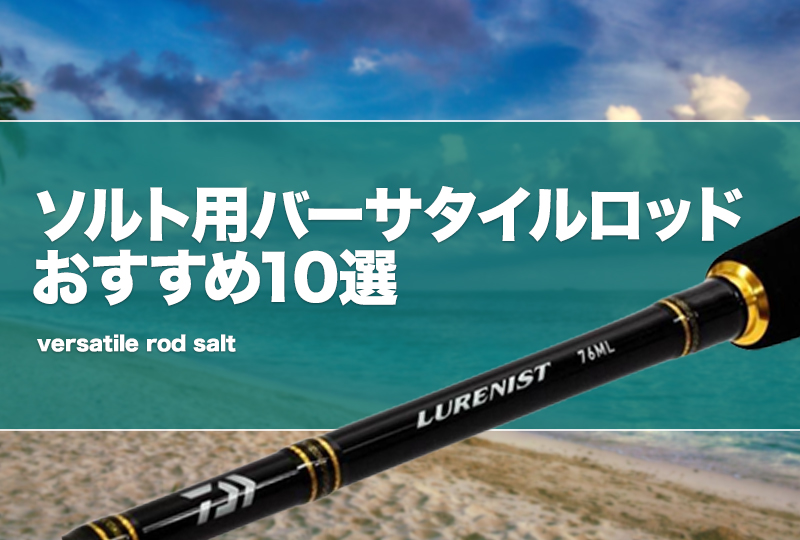 ソルト用バーサタイルロッドおすすめ10選！海で究極に万能な竿の